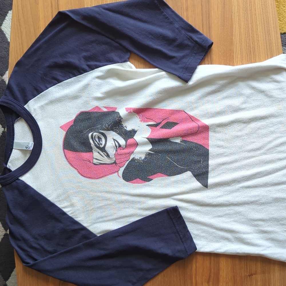 DC Comics Harley Quinn 3/4 Sleeve Tee